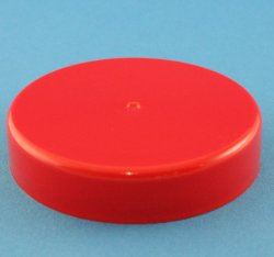 82mm Red Smooth RTS Twist Off Cap with Crab Claw Seal